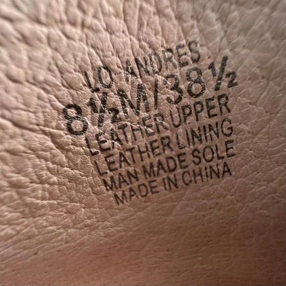 Louise et Cie "Lo Andres" Gray Suede Loafers w/Rabbit Fur Pom-Pom 8.5M - Picture 9 of 9